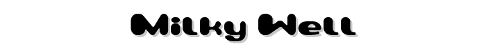 milky well font